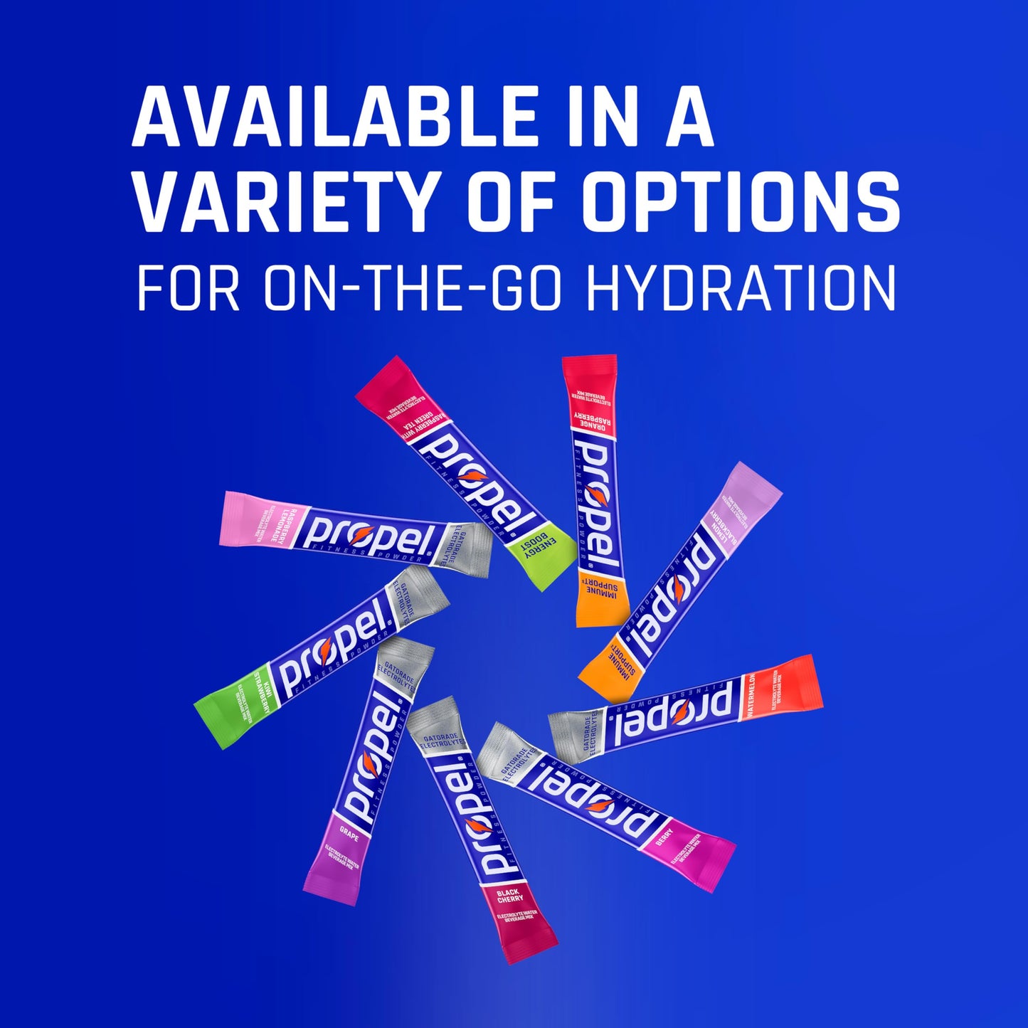 Propel Electrolyte Enhanced Water Drink Mix Powder Packets, Kiwi Strawberry, Zero Calorie & Zero Sugar Hydration with Electrolytes and Vitamins C & E (10 Packets)