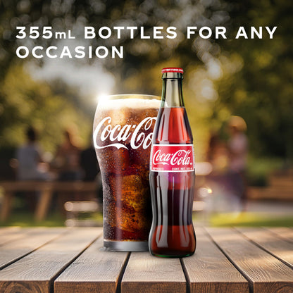 Mexican Coke Glass Bottles, 12 fl oz, 4 pack