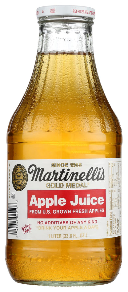 MARTINELLIS Apple Juice, 33.8 FZ
