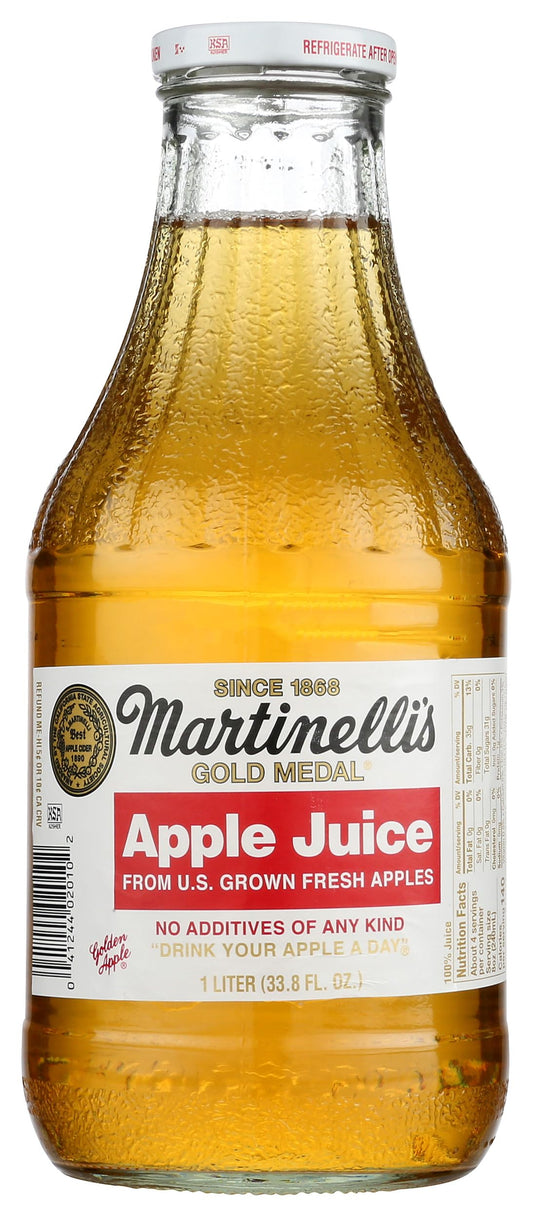 MARTINELLIS Apple Juice, 33.8 FZ