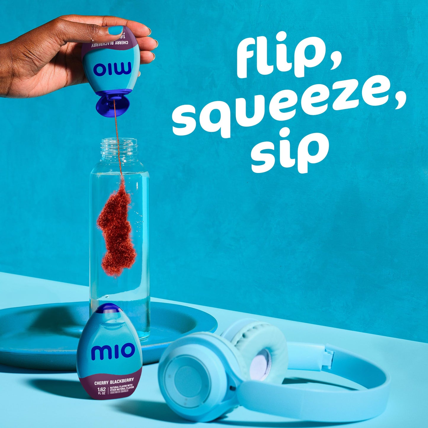 mio Cherry Blackberry Flavored with other natural flavor Liquid Water Enhancer, 1.62 fl oz Bottle