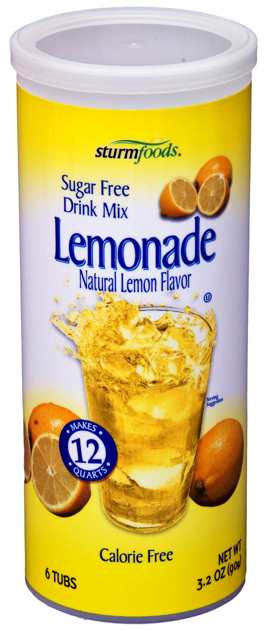 Sturm's Village Farm Drink Mix Lemonade, 24-Ounce Boxes (Pack of 12)