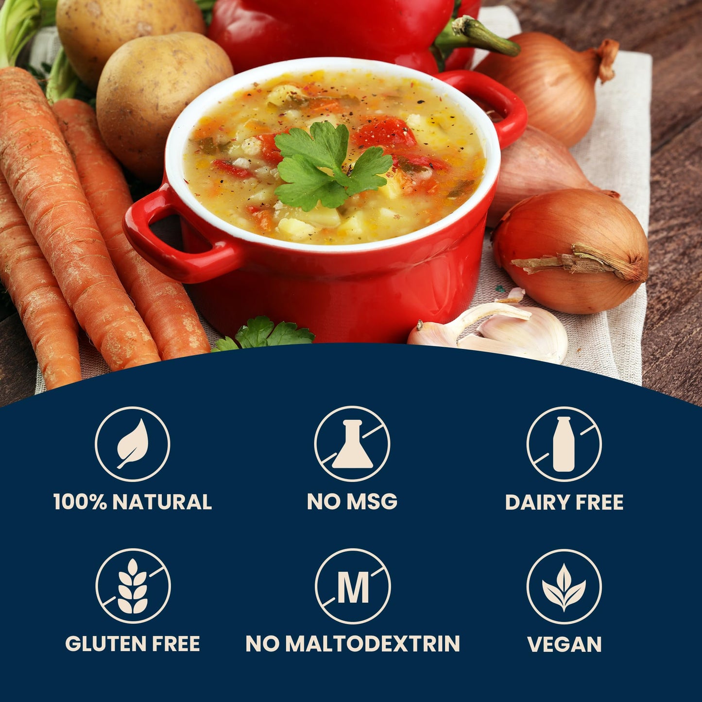 Massel Vegetable Style Bouillon Cubes | 10 x 7 Pack (70 Cubes) | Plant Based Broth & Soup Base | Gluten & Dairy Free, Vegan