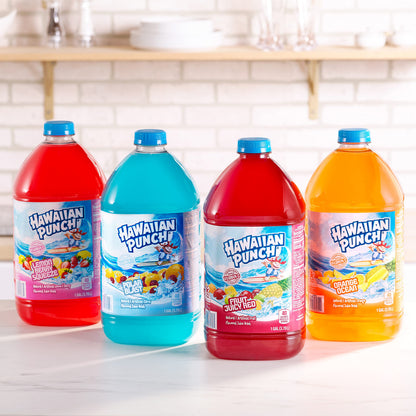 Hawaiian Punch, Fruit Juicy Red, 128 Fl Oz Bottle