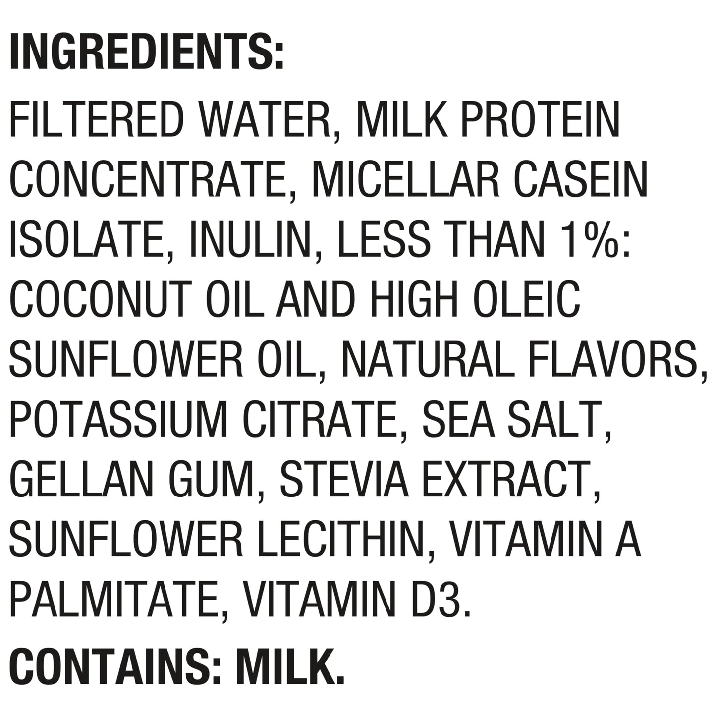 Oikos Protein Shake, Vanilla, 30g High Protein Drinks, Shelf Stable, Ready to Drink, 5g Prebiotic Fiber, 12 fl oz Bottle, 12 Count