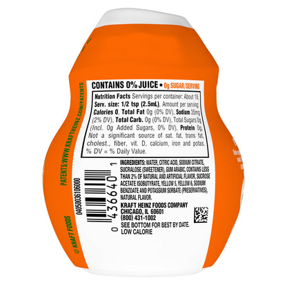 Tang Orange Artificially Flavored Liquid Soft Drink Mix, 1.62 fl oz Bottle