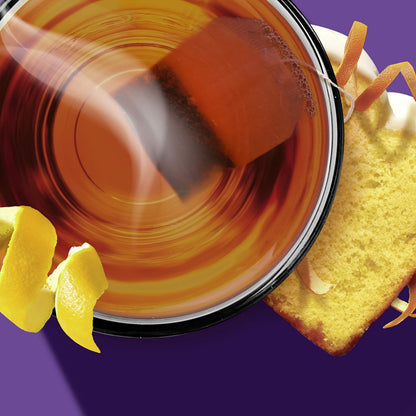 TAZO Glazed Lemon Loaf Dessert Delights Herbal Tea Bags, Caffeine Free, 15 Total Tea Bags