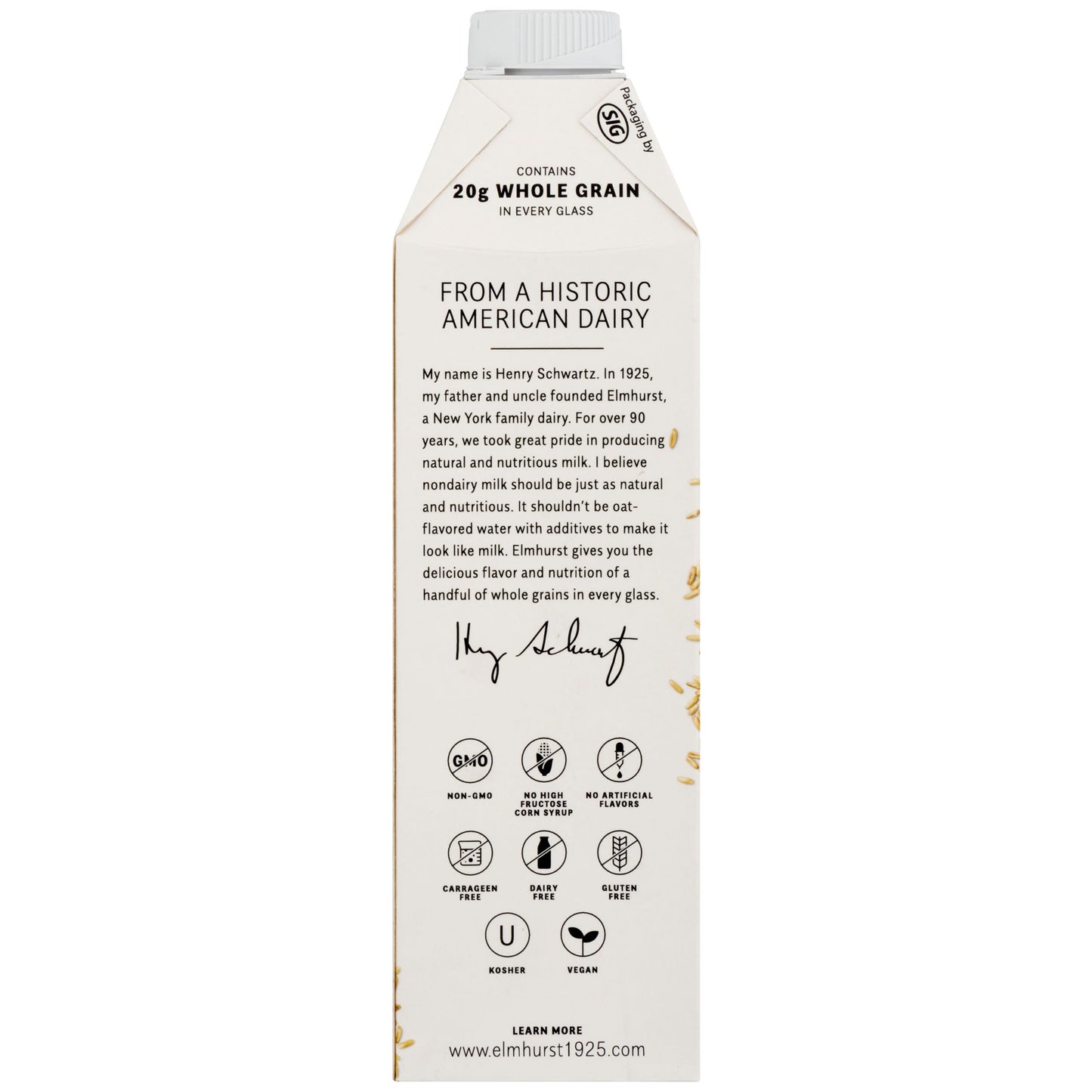 ELMHURST Milked Oats, 32 FZ