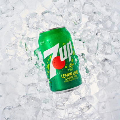 7UP Lemon Lime Soda, 7.5 Fl Oz Cans, 6 Pack