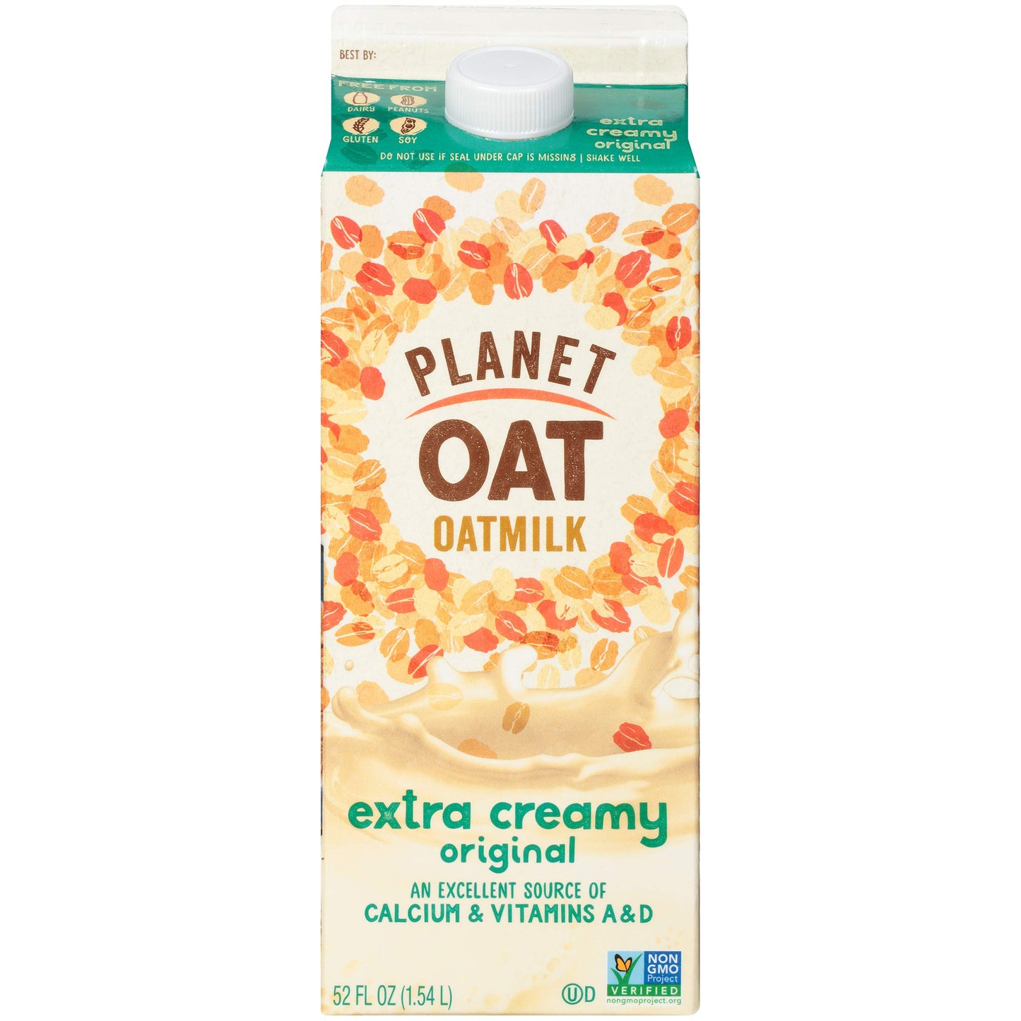 Planet Oat Extra Creamy Original Oatmilk, 52 oz