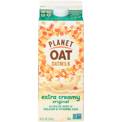 Planet Oat Extra Creamy Original Oatmilk, 52 oz