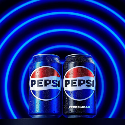 Pepsi Cola Soda Pop, 7.5oz Mini Cans (12 Pack)