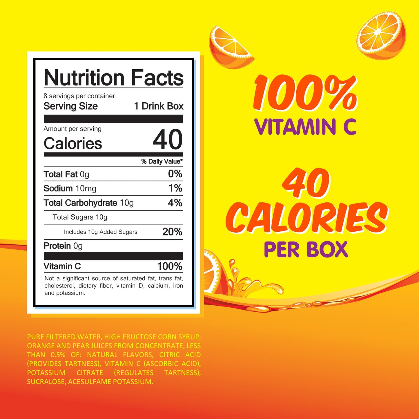 HI-C Orange Lavaburst 6oz 8pk