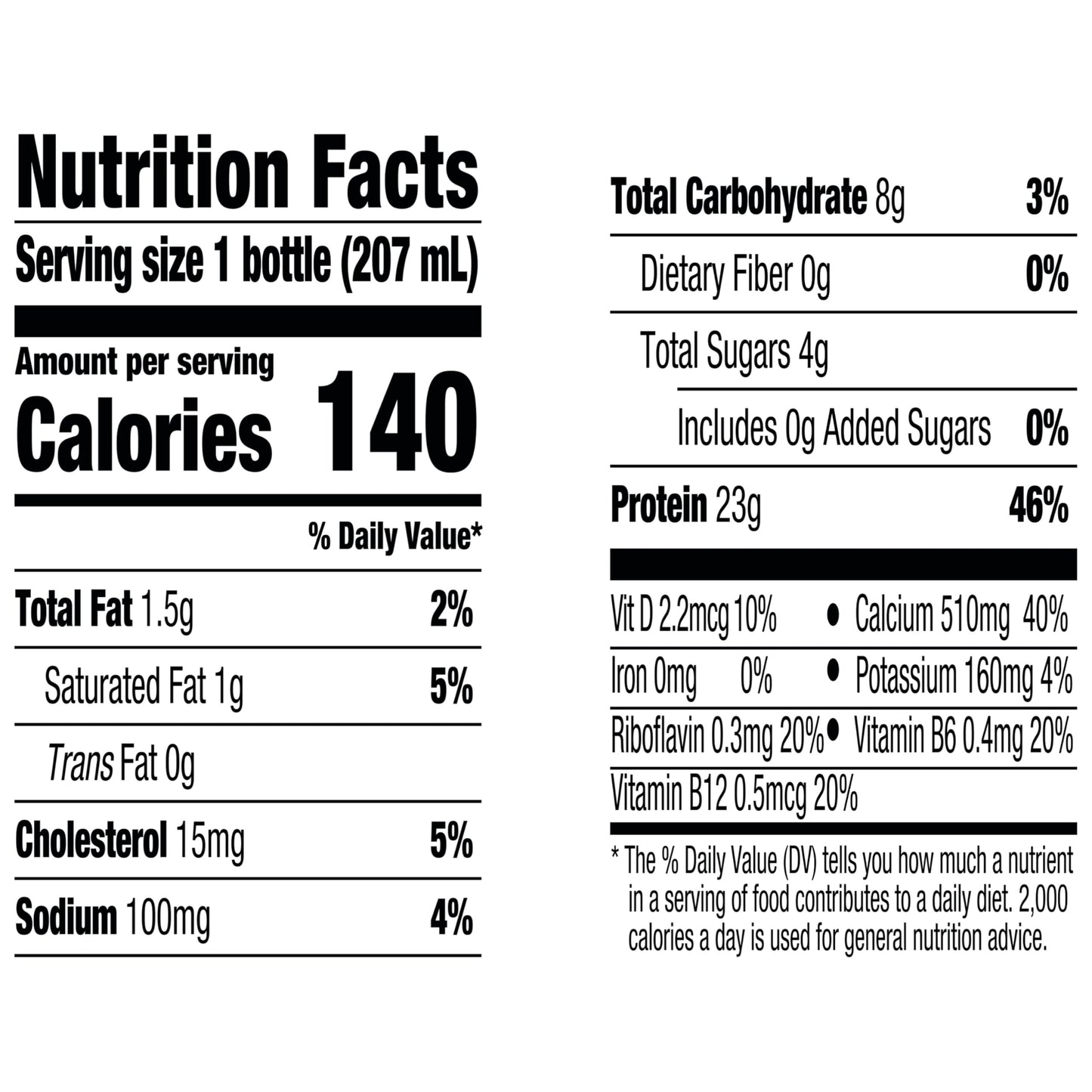 Oikos Pro Mango Pineapple Cultured Dairy Drink, 23 Grams of Protein, 0g Added Sugar, Just Delicious High Protein Snacks, 7 FL OZ Bottle