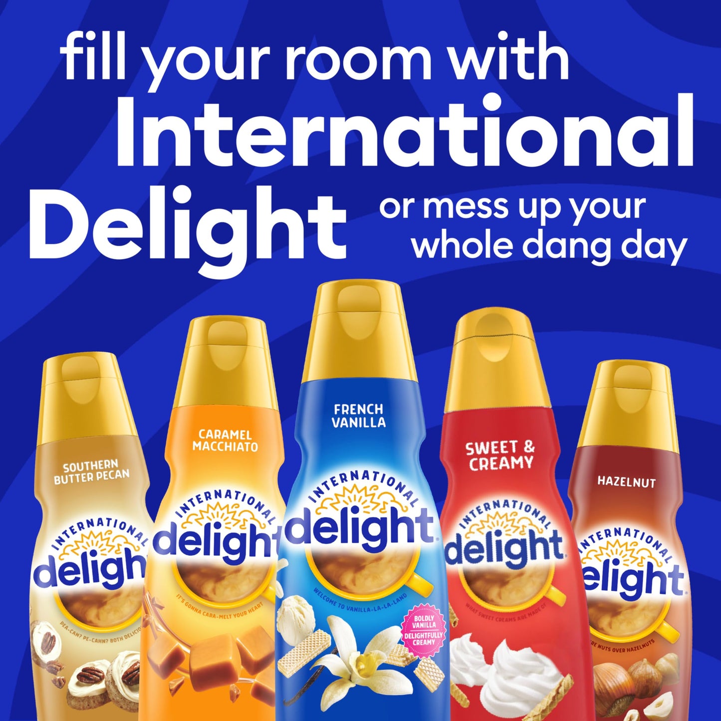 International Delight Coffee Creamer, Caramel Macchiato, Refrigerated Flavored Creamer, 32 FL OZ Bottle