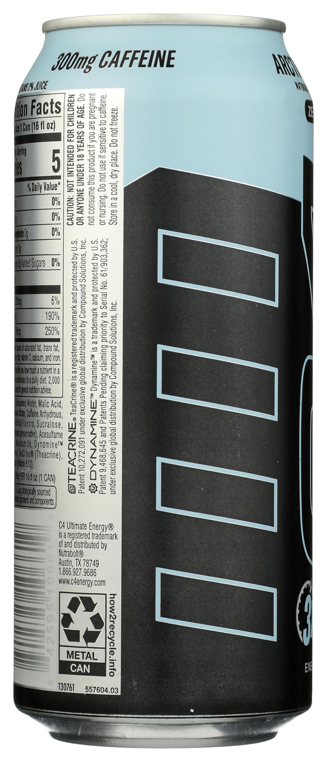 C4 Ultimate Energy Arctic Snow Cone