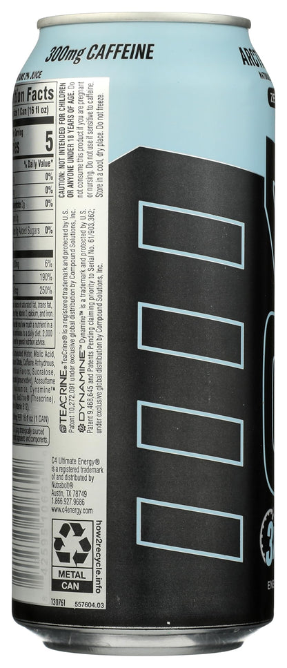 C4 Ultimate Energy Arctic Snow Cone