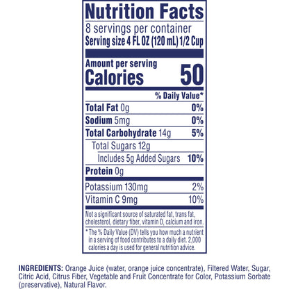 Ocean Spray® Orange Juice Drink, 32 oz Bottle