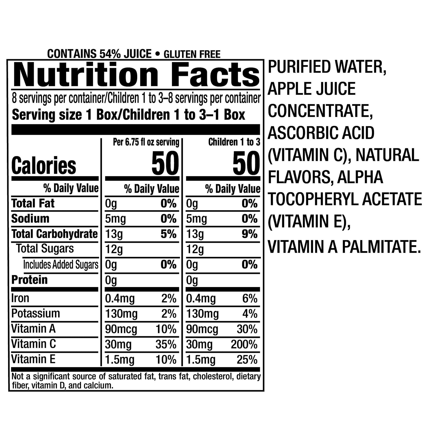 Mott's for Tots Apple, 6.75 fl oz boxes, 8 pack
