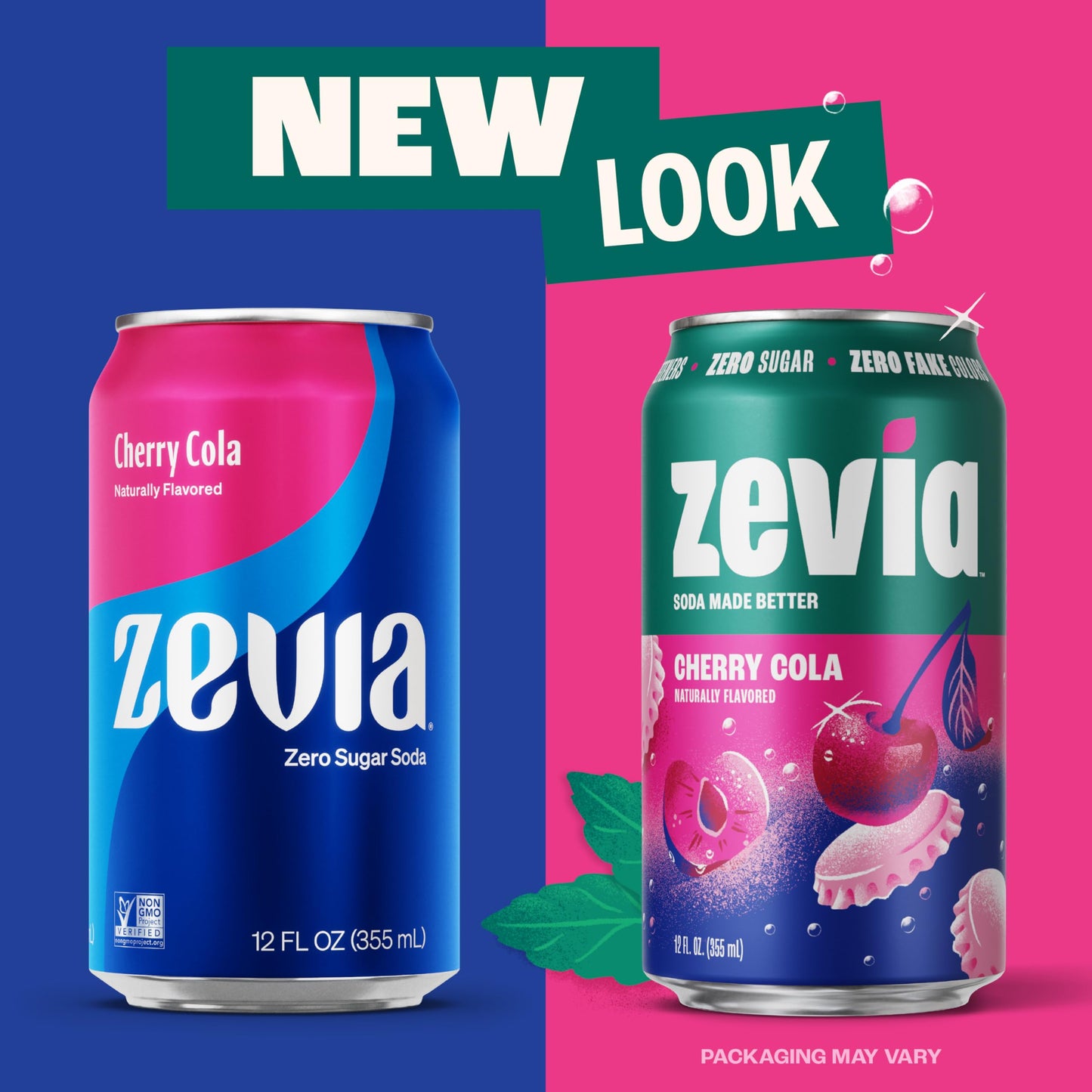 Zevia Zero Calorie Soda, Cherry Cola, 12 Fl Oz Cans (Pack of 6)