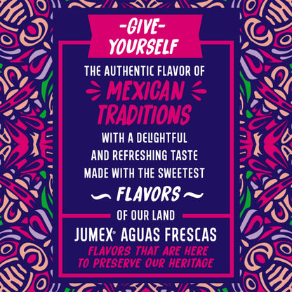 Jumex Aguas Frescas Hibiscus - Classic Mexican Soft Drinks - Hibiscus Drink for Cocktail Mixers & Mexican Food - Agua de Jamaica Flavored Water - Non Carbonated Non Alcoholic Beverages - 11.3oz, 24 Pack