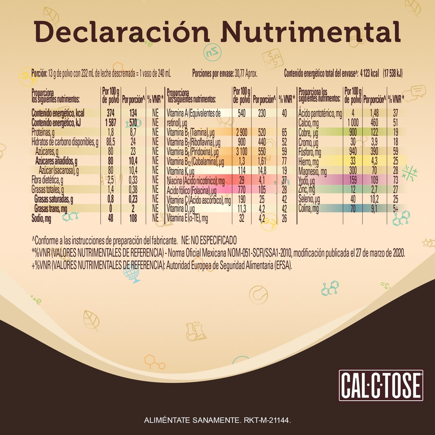 Cal-C-Tose Powdered Chocolate Drink Mix 14.1 oz