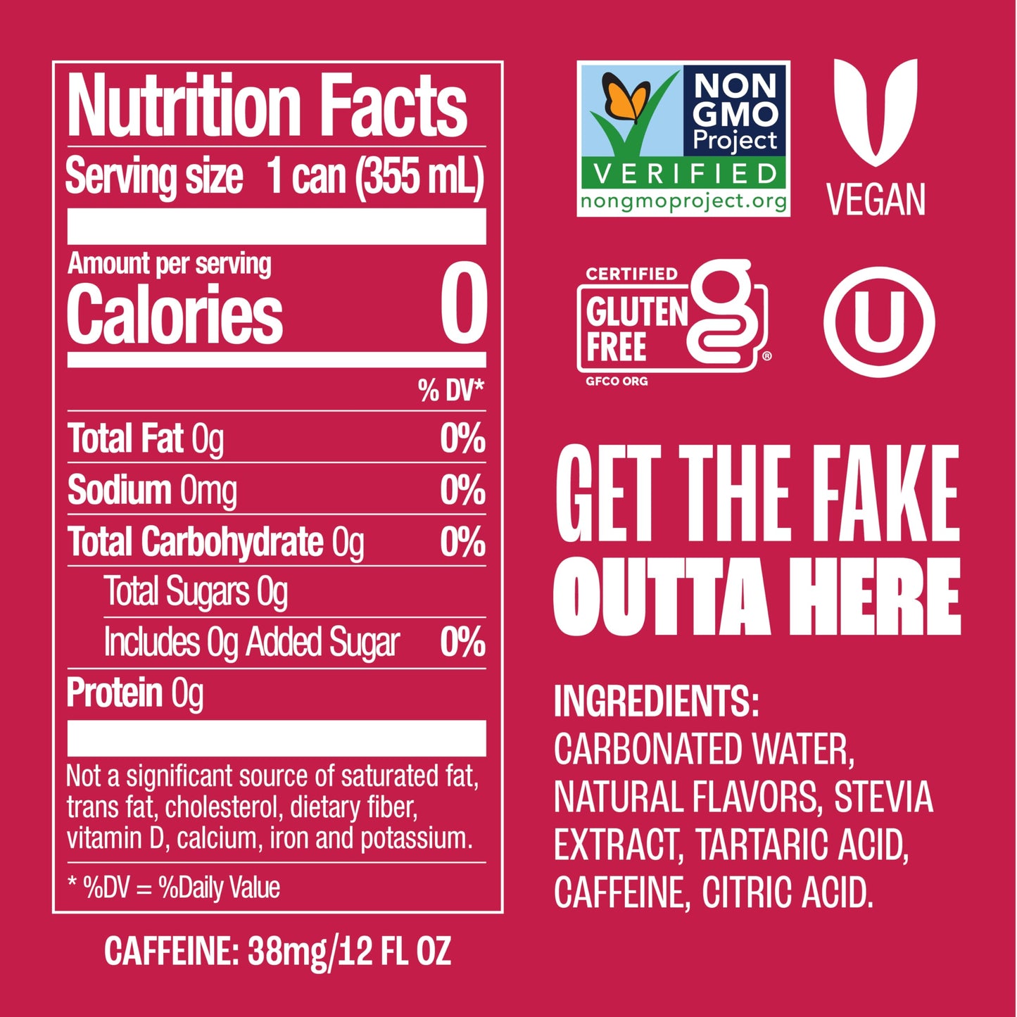 Zevia Zero Sugar Soda, Dr. Zevia, 12 Ounce Cans (Pack of 12)