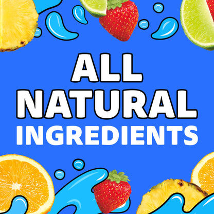 Capri Sun Tropical Punch Naturally Flavored Juice Drink Blend, 40 ct Pack, 4 Boxes of 10 Pouches