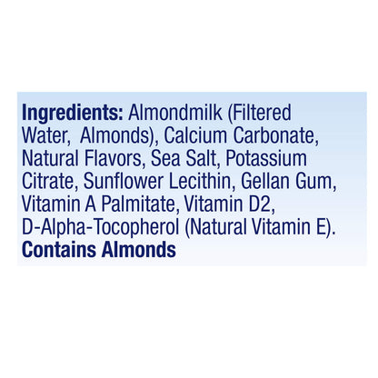BLUE DIAMOND Unsweetened Vanilla Almondmilk, 0.5 GL