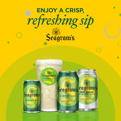 Seagram's Diet Ginger Ale, 12 fl oz, 12 Pack