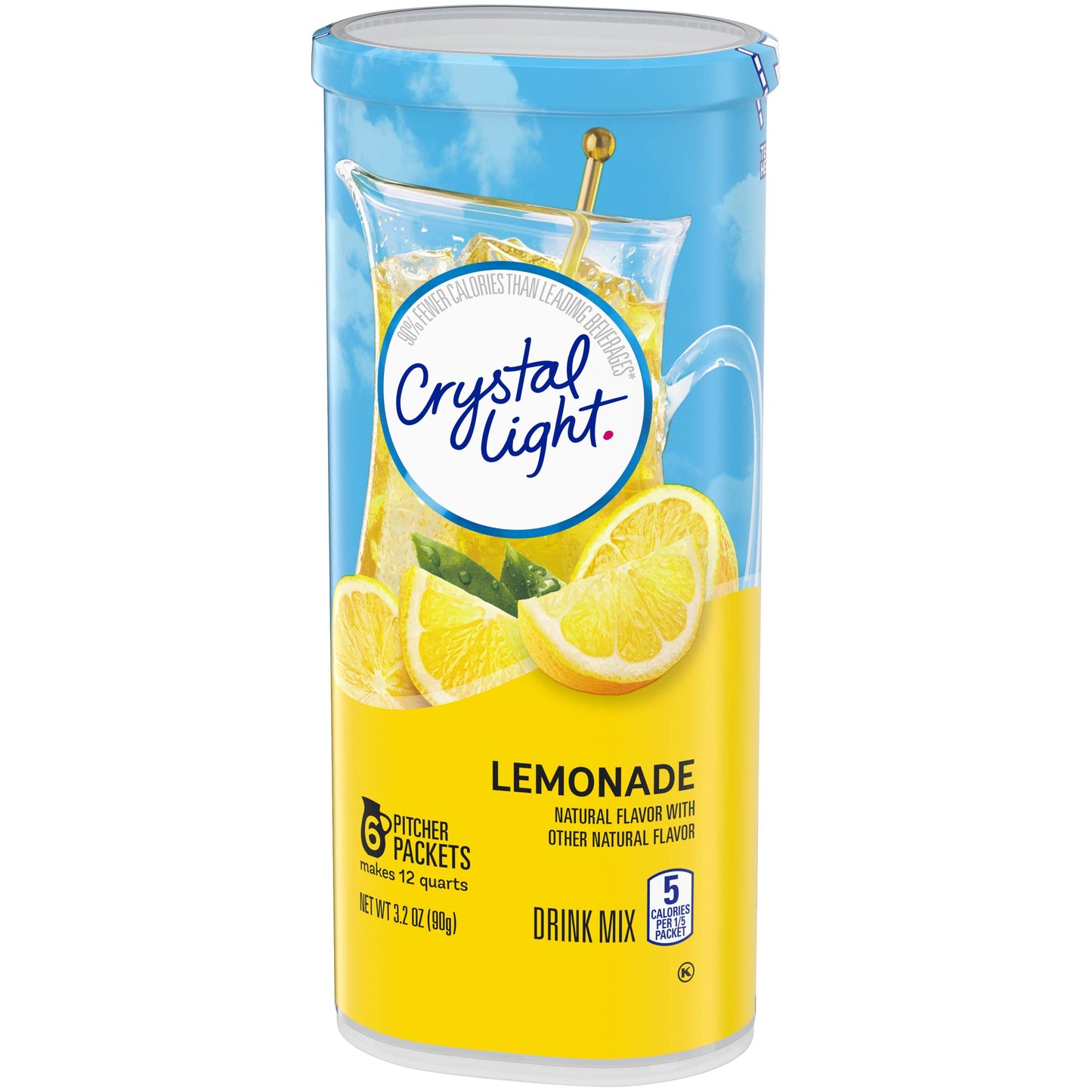 Crystal Light Lemonade Drink Mix (6 Pitcher Packets)