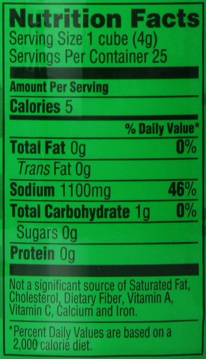 Herbox Bouillon Cubes Chicken 25 cubes, 3.33-Ounce (Pack of 6)