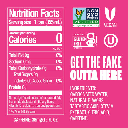 Zevia Zero Calorie Soda, Cherry Cola, 12 Fl Oz Cans (Pack of 6)
