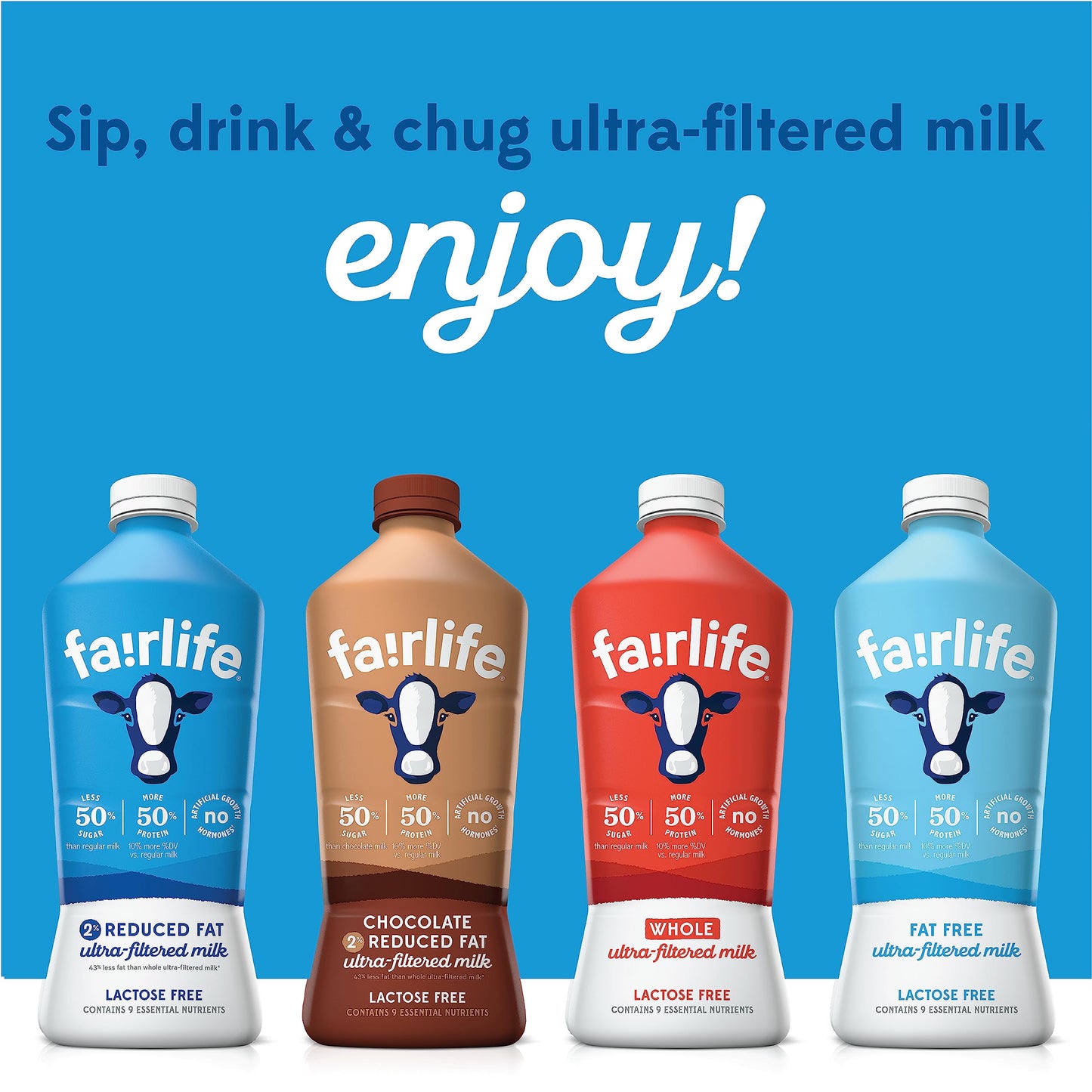 fairlife, 2% reduced fat milk, 52 fl oz