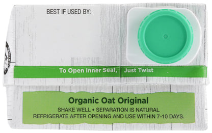 Pacific Natural Foods Organic Natural Oatmeal Beverage - Original - 32 Fl oz