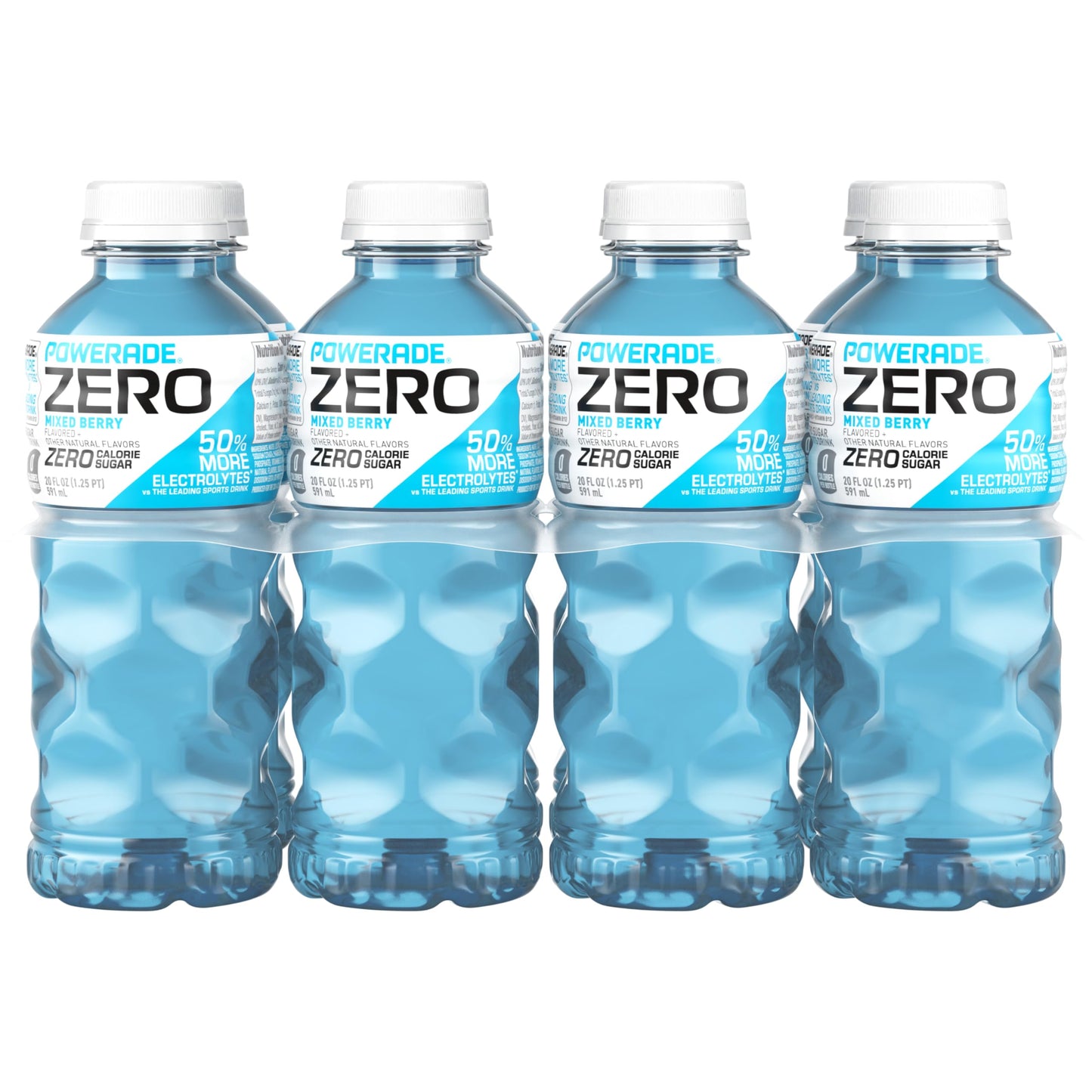 POWERADE ZERO Mixed Berry, 20 fl oz, 8 Pack