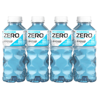 POWERADE ZERO Mixed Berry, 20 fl oz, 8 Pack