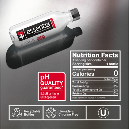 ESSENTIA Ionized Alkaline Water 12x12oz