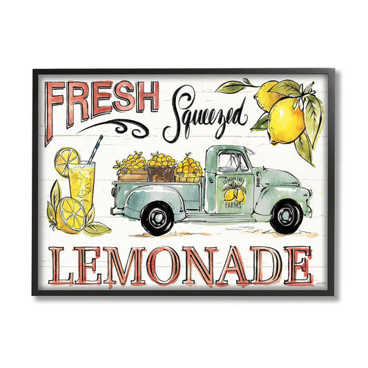 Fresh Squeezed Lemonade Truck Country Summer Drink