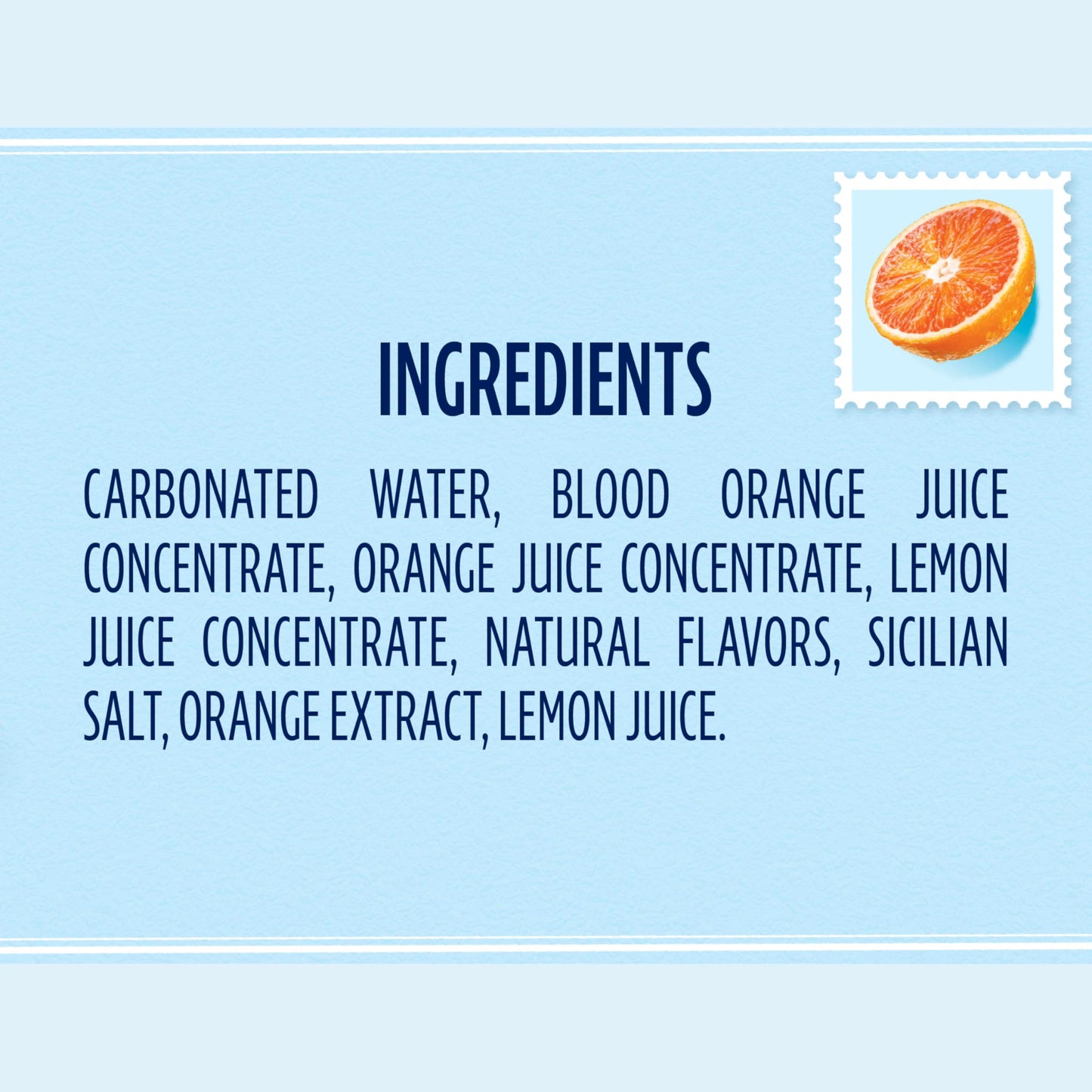 Sanpellegrino CIAO! Blood Orange Sparkling Water, LowCal, 0g Added Sugar, 6Pack