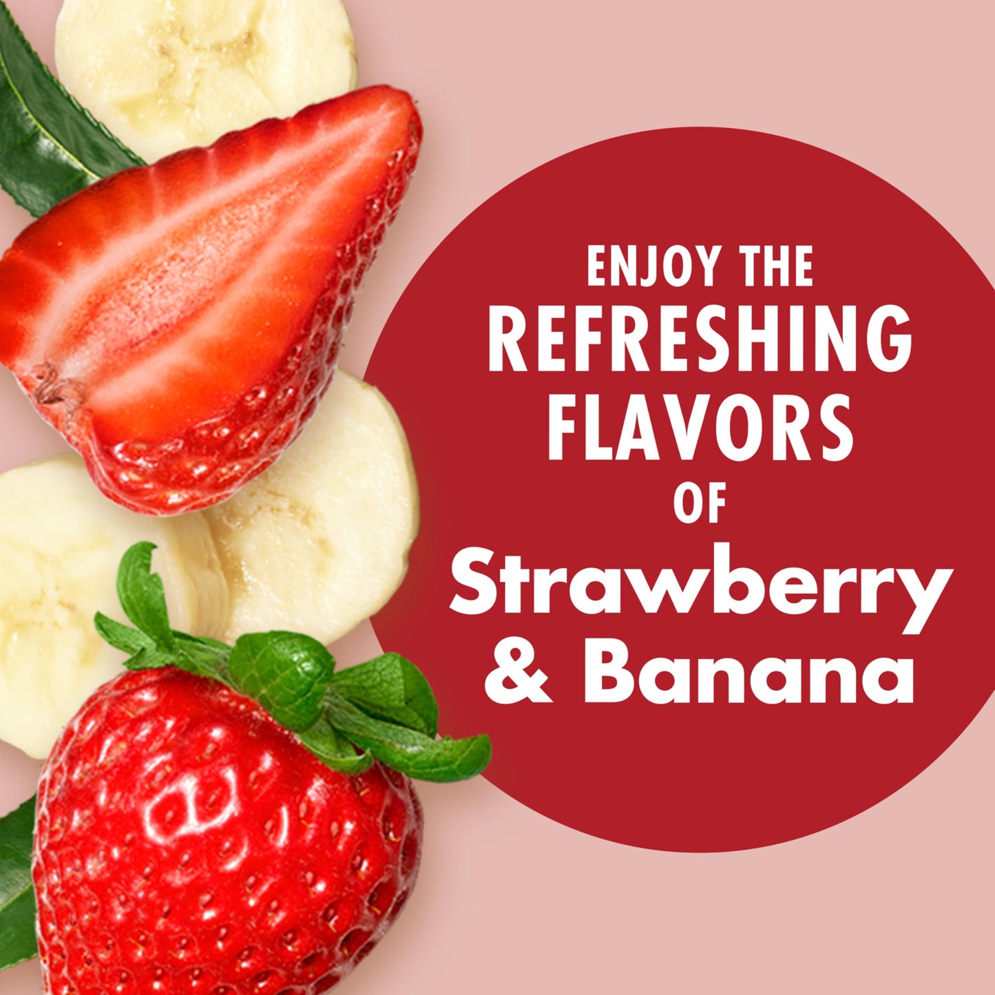 V8 Energy Strawberry Banana Juice Energy Drink, 8 fl oz Can (24 Pack)
