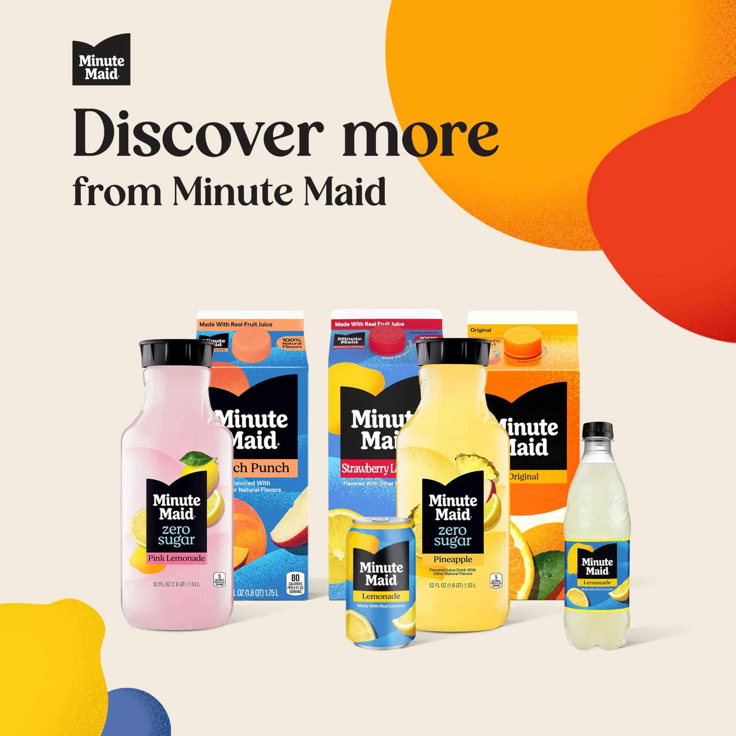 52oz Minute Maid Zero Sugar Lemonade