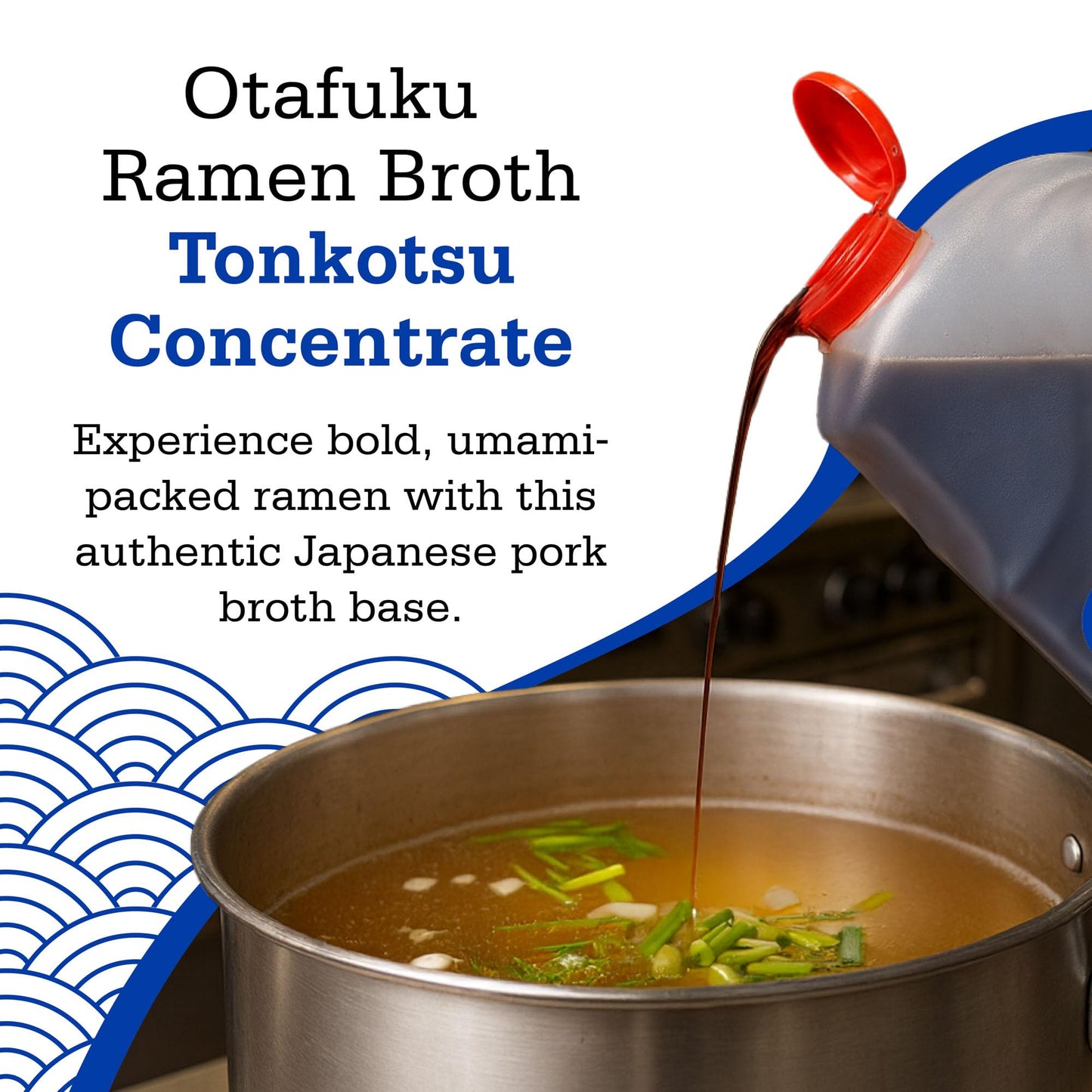 Otafuku Tonkotsu Ramen Broth Concentrate - Authentic Japanese Pork Bone Soup Base for Noodles, and Food Service Use - Restaurant-Quality Umami Taste, 69.1 oz (Pack of 1)