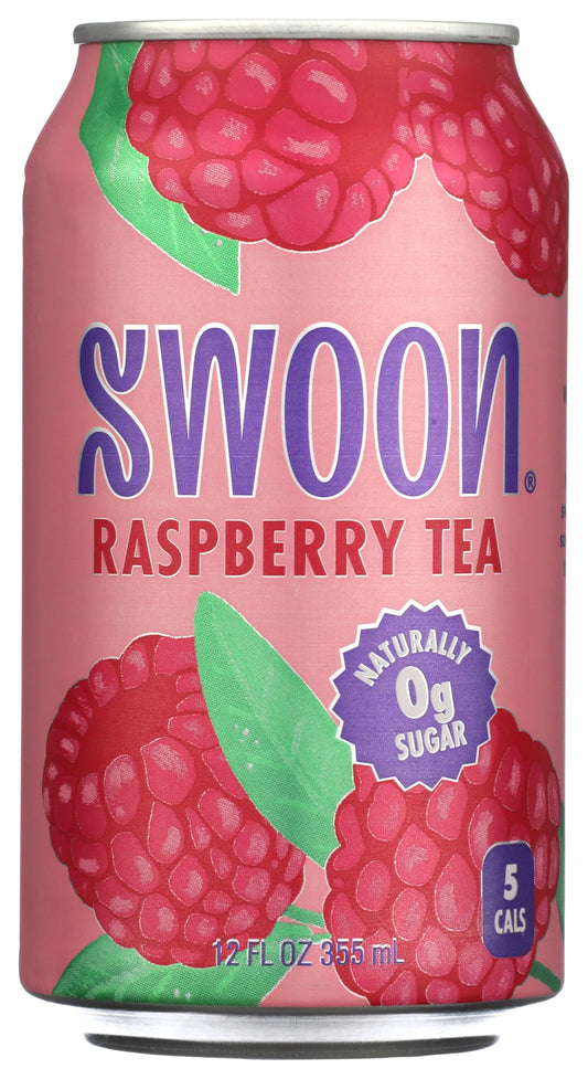 Swoon, Tea Raspberry Zero Sugar, 12 Fl Oz