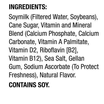Silk Shelf-Stable Soymilk Singles, Very Vanilla, Dairy-Free, Vegan, Non-GMO Project Verified, 8 oz., 18 Pack