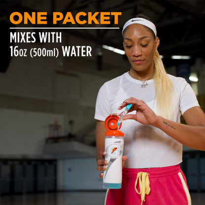 Gatorade G Zero Sports Drink Mix Powder Packets, 3 Flavor Classic Variety Pack, Electrolyte Powder Drink Mix for Hydration, Zero Sugar, Total 30 Packets