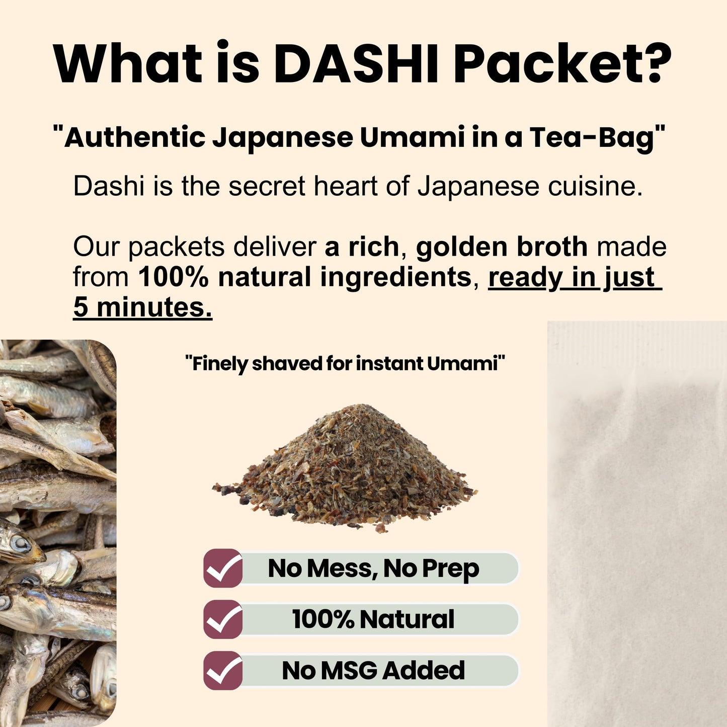 Matcharl Japanese Dashi Stock 20 Packets – 400-Year Legacy Authentic Katsuobushi (Dried Bonito) | All-Natural, Non-GMO, No MSG, No Salt | Premium Umami Broth for Miso Soup, Ramen & Healthy Cooking | Made in Japan 10g × 20packs 7.05 oz