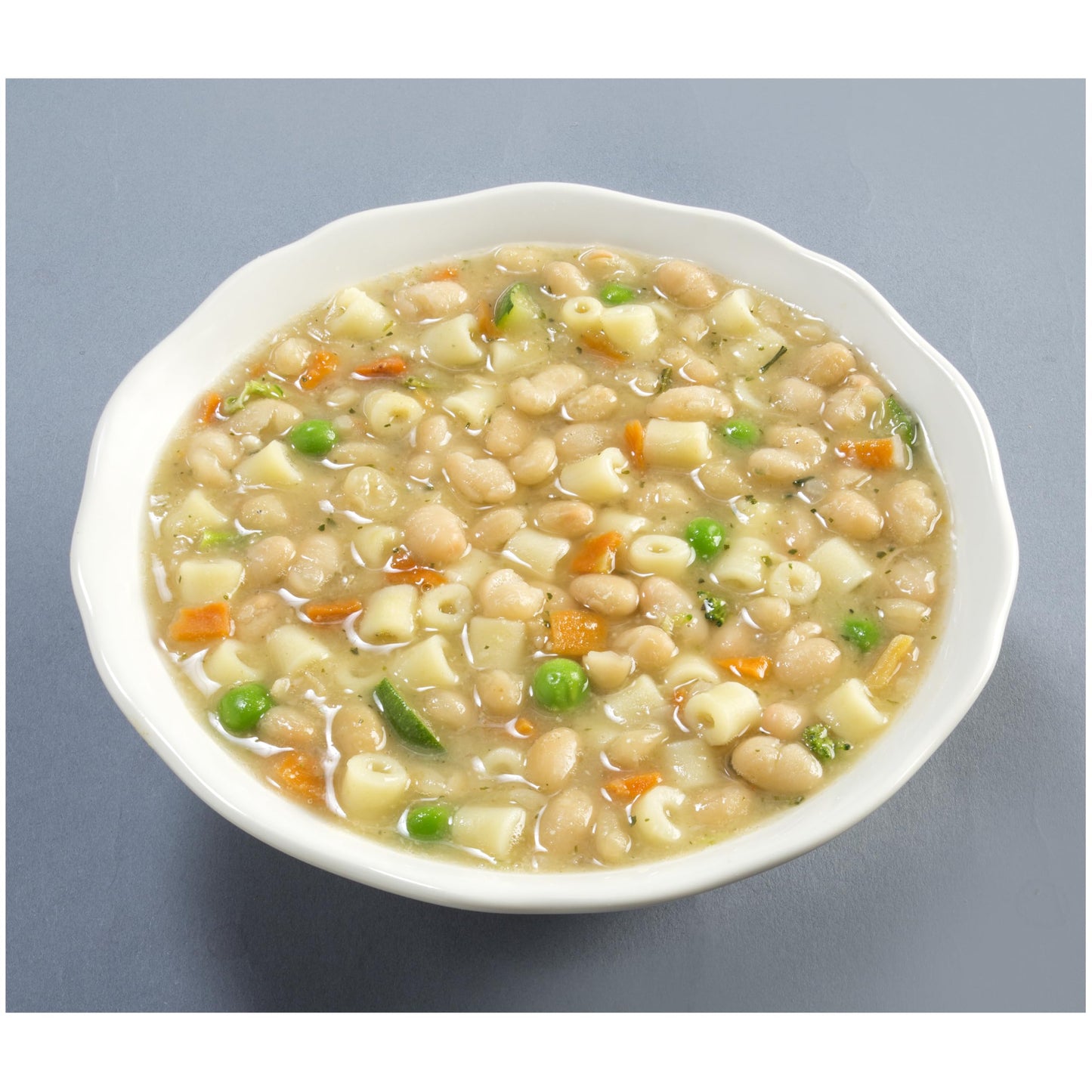 Alessi Autentico Premium Soups, Traditional Flavors, 6oz (Tuscan White Bean, Pack of 6)