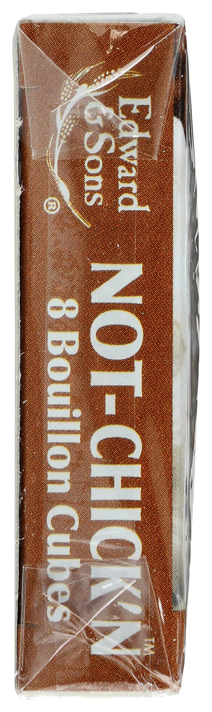 Edward & Sons Not Chicken Bouillon Cubes, 2.5 oz (PACK OF 1)