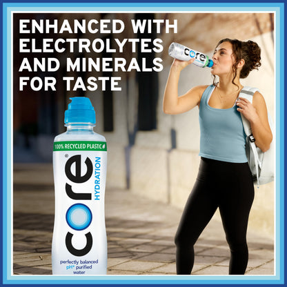 Core Hydration Perfectly Balanced Water, 23.9 fl oz Sport Cap bottle